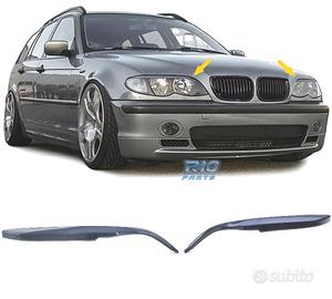 PALPEBRE FARO BMW E46 SEDAN TOURING 01- NERO