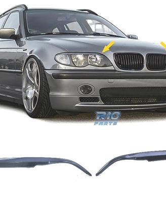 PALPEBRE FARO BMW E46 SEDAN TOURING 01- NERO