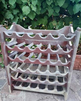 Portabottiglie in plastica 