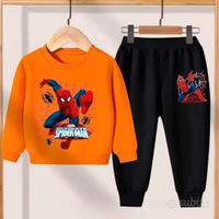 Tuta Spiderman - Pantaloni Lunghi e Felpa