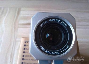 Telecamera zoom 27x  sony ccd