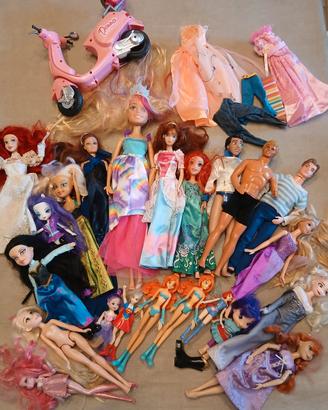 Barbie varie e accessori moto  Frozen Dreamtopia  