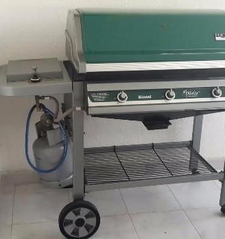 BARBECUE A GAS PROFESSIONAL MARCA RINNAI  INOX 304