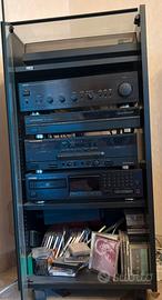 Impianto stereo Hi-Fi vintage completo