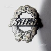 Killah abbigliamento - logo in metallo
