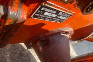 Moto zappa funzionante avviamento a strappo