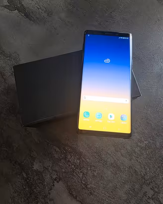 samsung galaxy note 9 128gb back cover scheggiata 