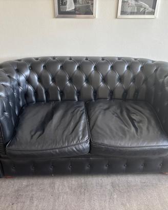 Divano chesterfield 2 posti