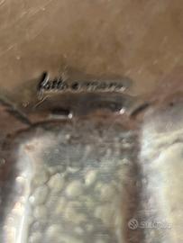 FRUTTIERA IN ARGENTO LAVORAZIONE A MANO