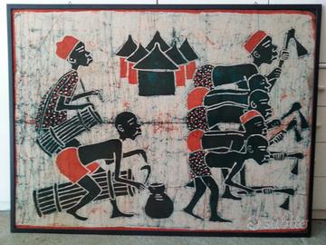 Arazzo batik africano
