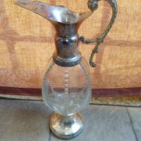 caraffa vetro vintage 