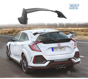 SPOILER ALERON HONDA CIVIC HATCHBACK 16-20 LOOK TY