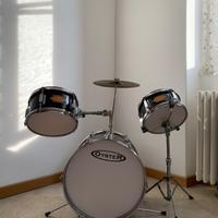 Batteria Acustica Oyster per Bambini - Completa