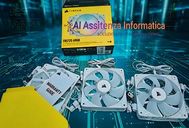 Corsair RS120 ARGB 120mm Ventole chassis PC bianch