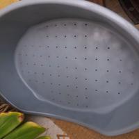 Cuccia in plastica per cani.