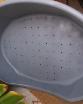 Cuccia in plastica per cani.