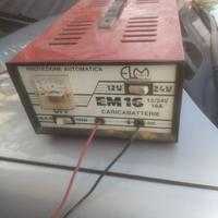 Carica batterie auto 12 e 24 volt