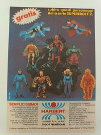 Pubblicità Marvel Harbert, 1980