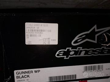 stivali da moto da donna nuovi mai usati