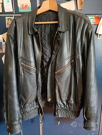 giubbotto uomo in pelle