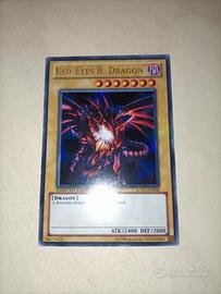 Drago nero occhi rossi Yu-gi-oh 