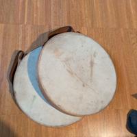 Coppia tamburelli vintage ORIGINALI Olimpia 