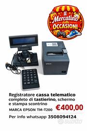 Registratore cassa telematico