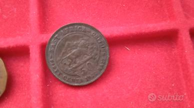 Rare 3 monete colonie britanniche Elisabetta II