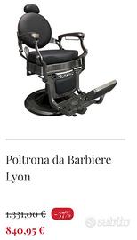 Poltrone barbiere