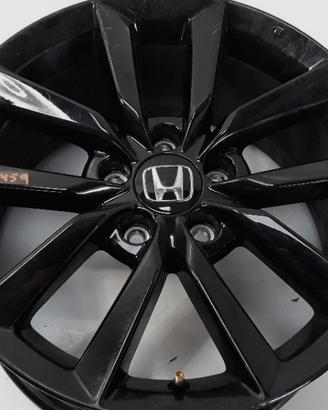 4 CERCHI ORIGINALI HONDA CIVIC 17 NERI CON GOMME