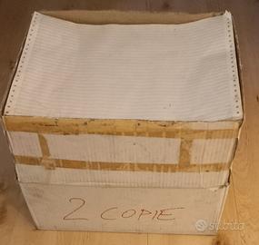 Carta per stampante ad aghi modulo continuo