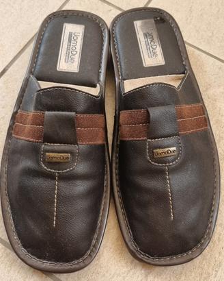pantofole uomo in pelle nr.41