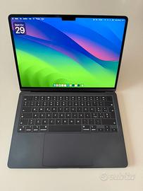 Macbook Air M2 13 pollici Midnight Blue