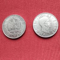 nr 2 monete da due lire 1939