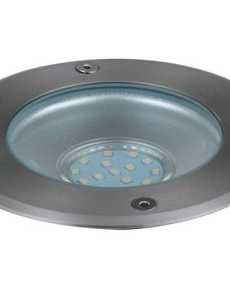 Segnapassi ACCIAIO incasso luce orientabile IP67