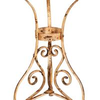 Elegante Tavolo Artigianale in Ferro Battuto Antic