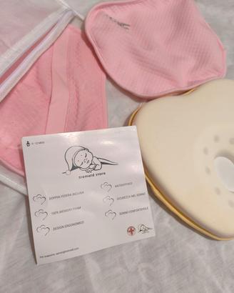 Cuscino Neonato Plagiocefalia Sfoderabile