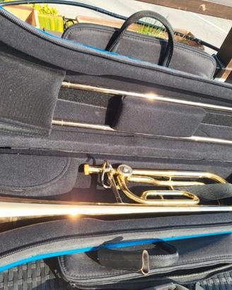 TROMBONE con ritorta YAMAHA  446G SEMINUOVOe altri