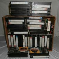 lotto stock 50 videocassette vhs usate