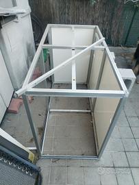 acquario marino,coralli,pesci, struttura per acqua