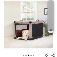 Casetta cani in tela trasportabile