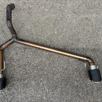 SCARICO ARTIGIANALE PER FIAT 500 ABARTH