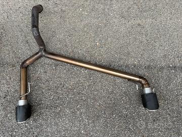 SCARICO ARTIGIANALE PER FIAT 500 ABARTH