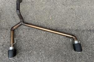 SCARICO ARTIGIANALE PER FIAT 500 ABARTH