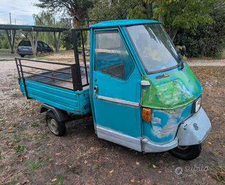 Ape Piaggio 50 Europa TL6T 1991  d'Epoca Libretto