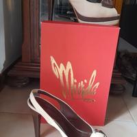 Sandali con tacco – vera pelle