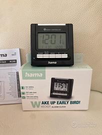 Orologio digitale Hama RC200 nero