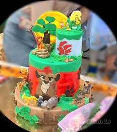 torta scenografica Re Leone
