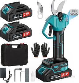 Forbici Cesoie a Batteria x Potatura Lame acciaio