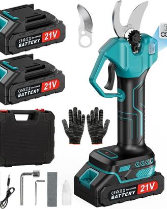 Forbici Cesoie a Batteria x Potatura Lame acciaio